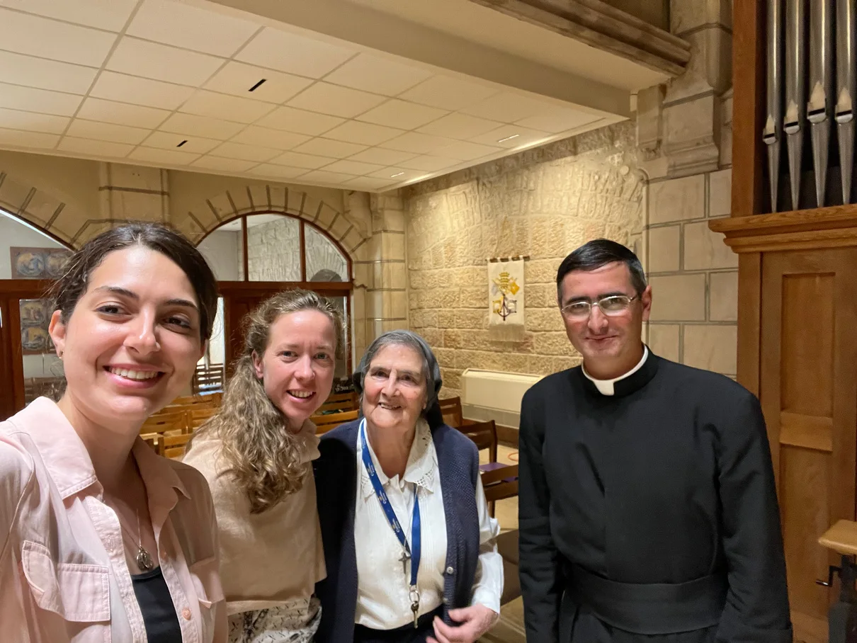 Friends at Notre Dame Jerusalem Center