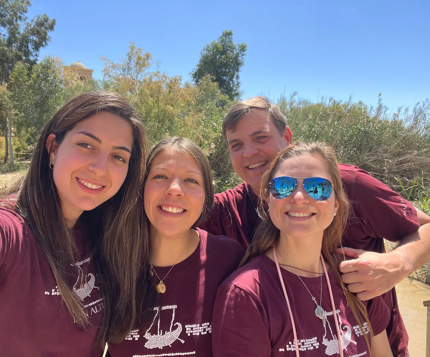 Friends at the Jordan River