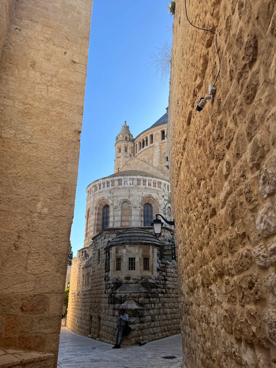 On the way to the Cenacle